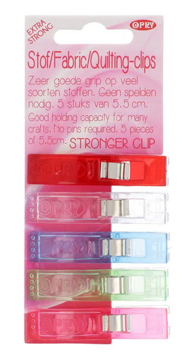 [DBF-69707] Opry Stof en quilting clips extra sterk 55mm - 5st