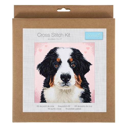 [DI-GCS194] Kruissteek pakket 36cm x 36cm : Woof
