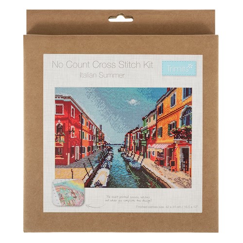 [DI-GCSP3] Kruissteek pakket 42cm x 31cm : Italian Summer