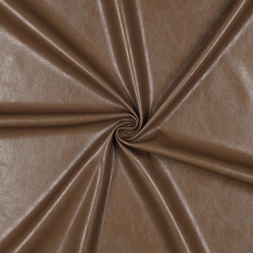 [VE-03684-003] Stretch Imitatieleer Shiny Taupe