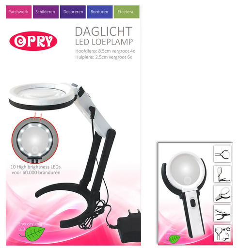[DBF-97072] Opry Daglicht LED loeplamp 8,5 cm diameter
