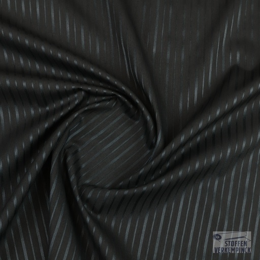 [NU-RITZ OPERATO-106/114] Katoen/Polyester Popeline Visgraat Zwart