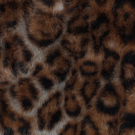 [VE-03806-001] Namaakbont Leopard Bruin/Grijs