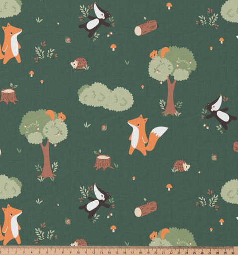 [DO-GUY-VERTORANGE] Katoen "Guy" Vert/orange