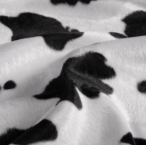 [NO-04501-050] Velboa Cow Black/White