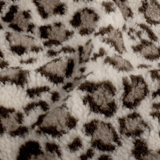 [NO-24131-053] Teddy Panther Ecru/Brown