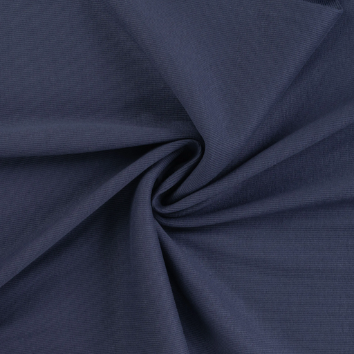 [QT-RS0368-008] Boordstof 2/1 Rib Navy