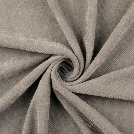 Velvet Jersey Twill Light Grey