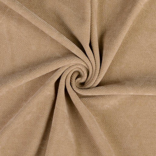 [HE-211072-5005] Velvet Jersey Twill Beige