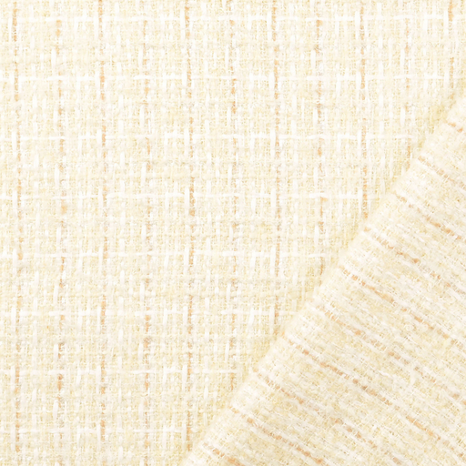 [HE-211960-5003] Chanel Bouclé Lurex Ecru