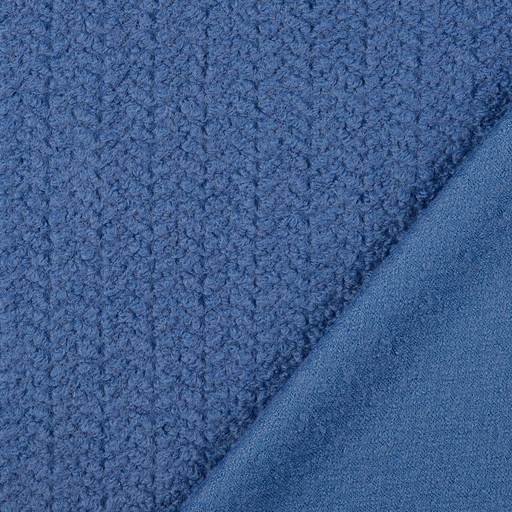 [HE-211980-5028] Wol Bouclé Jeansblauw