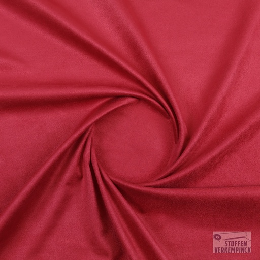 [MU-9580-415] Suède Stretch Luxe - Red