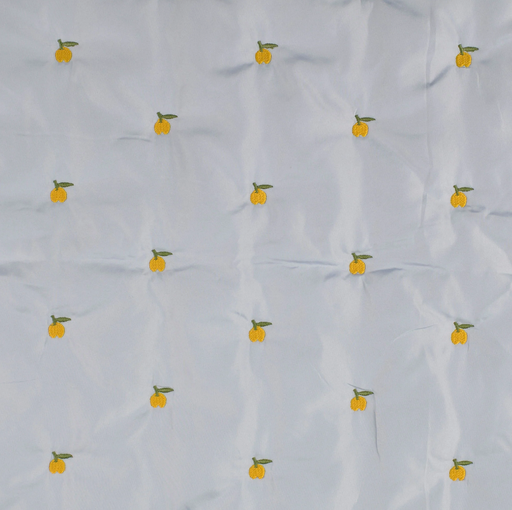 [HE-212157-5029] Matelassé Broderie Apples Light Blue