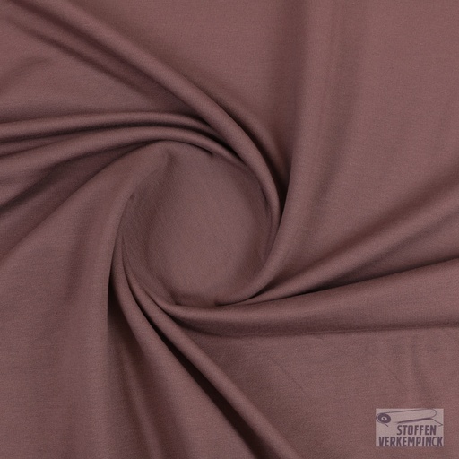 [QT-RS0202-450] French Terry Brushed Aubergine