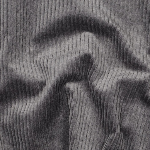[VE-03316-003] Corduroy Washed 6W Stretch Grey