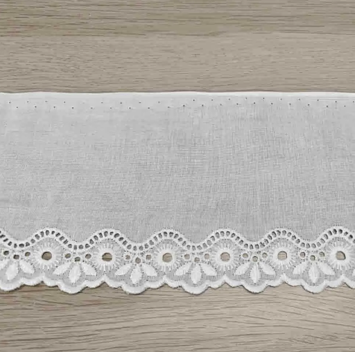 [DBF-30004579] Broderiekant 54mm wit