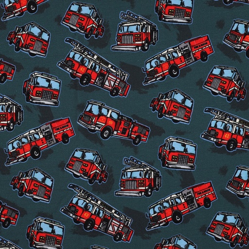 [VE-06378-005] Jersey Digital Fire Truck Petrol