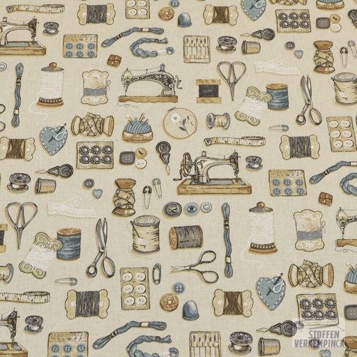 [MF-5057-001] Canvas Print Bobines - Naturel