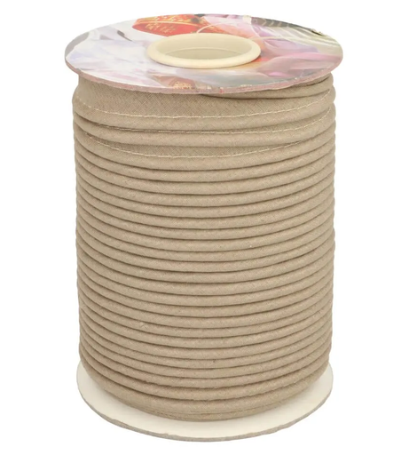 [DBF-5009-884] Paspelband kat/polye 3mm zand