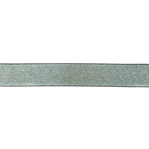 [KV-719R-1174] Elastiek Colour Line Glitter uni 40mm - Wolkenblauw