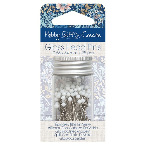 [DI-HGC679.01] Glaskopspelden +- 95st  Hobby Gift Create 