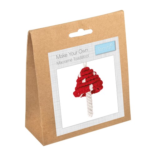 [DI-GCK235] Macramé-kit : Paddenstoel