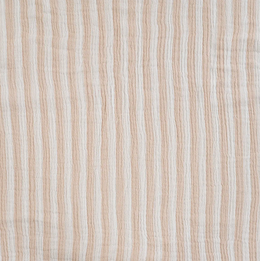 [QT-K42048-520] Double Gauze YD Stripe Sand