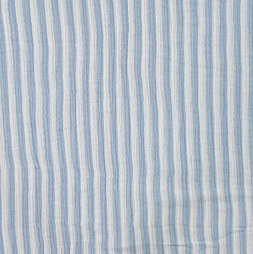 [QT-K42048-920] Double Gauze YD Stripe Light Blue