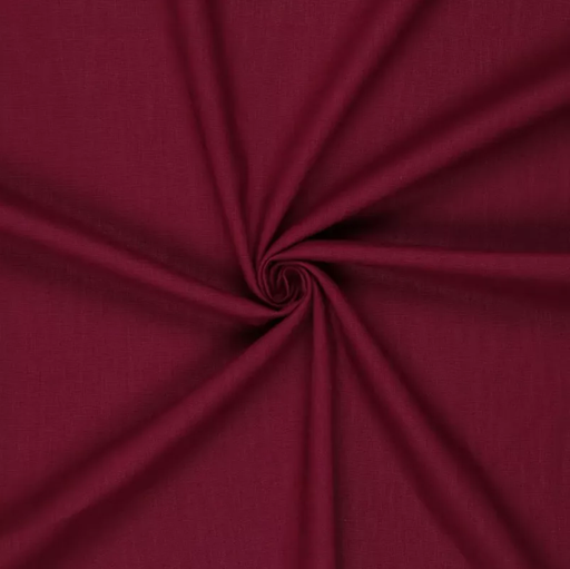 [KI-0100-400] Linnen Bordeaux