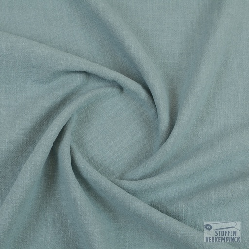 [KI-0175-630] Linnen Sandwashed Light Denimblue