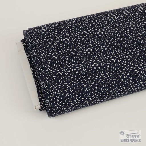 [HE-211251-0007] Jersey Katoen Small Design Navy