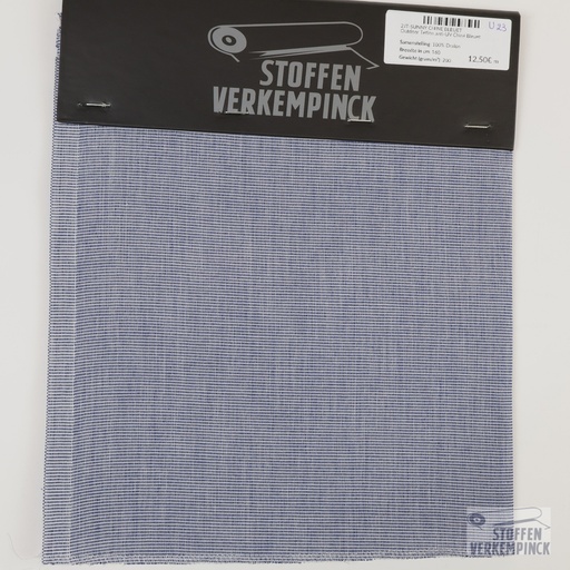 [2JT-SUNNY CHINE BLEUET] Outdoor Teflon anti-UV Chiné Bleuet