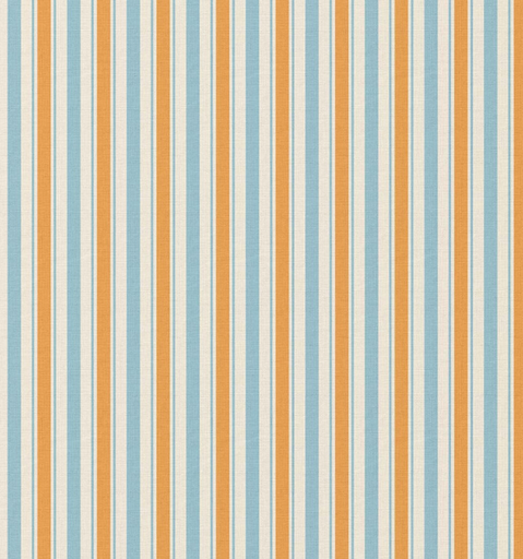 [DO-113862] Katoen Rayures "Lydia" Blue/Orange