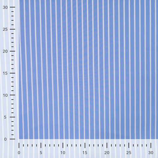 [QT-Q11834-930] Stretch Poplin Big Stripe Light Blue  