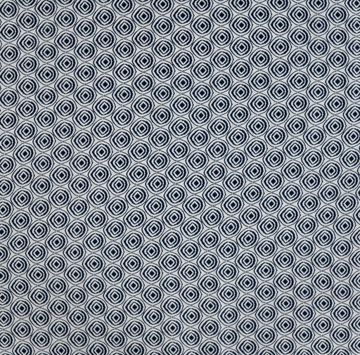 [QT-P16017-360] Enjoy Cotton Voile Navy Abstract 