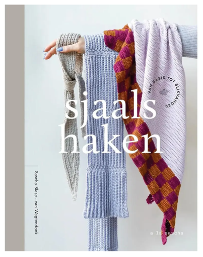 [DBF-9999-8907] BOEK - Sjaals haken - Sascha Blase-van Wagtendonk