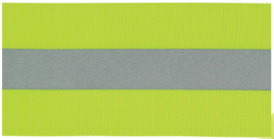 [DI-A1018.50] Reflecterend band fluo geel 50mm 