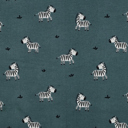 [VE-07240-003] Flanel Zebras Green