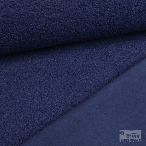 [VE-03443-010] Teddy Fleece Double sided Navy