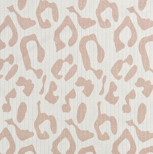 [MU-6079-654] Ribjersey Leopard Rose Poudré