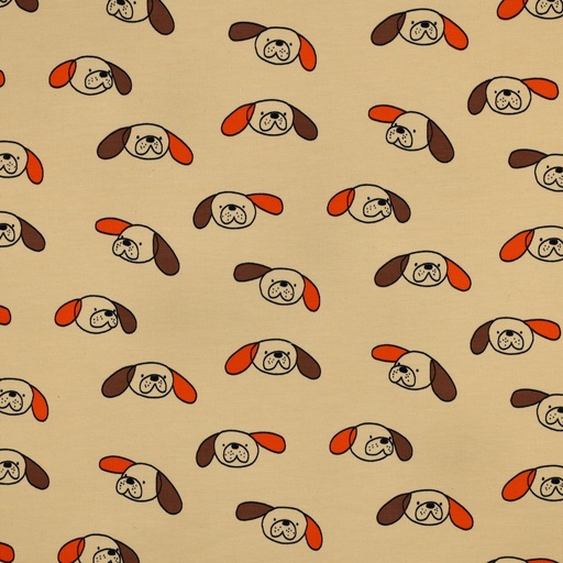 [VE-08111-014] Jennifer Bouron Organic French Terry Dogs - Light Yellow