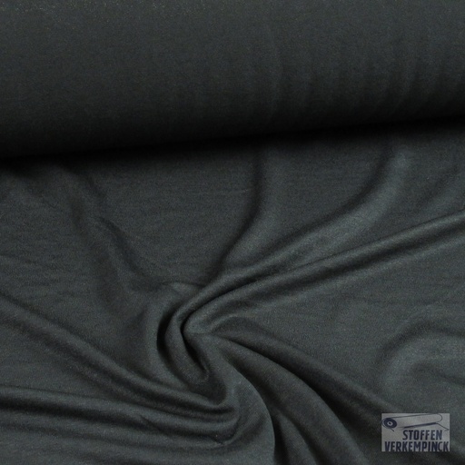 [POL-794808-24] Zware Viscose Jersey Zwart 