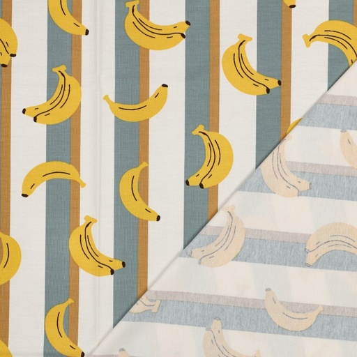 [VE-07148-016] Jersey Bananas Off White