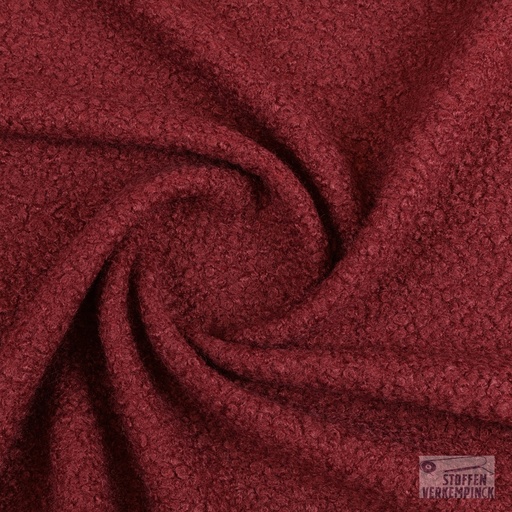 [MC-CURLY FLEECE-4002] Curly Fleece Grenat