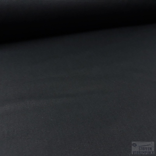 [QT-RS0328-069] Katoen Poplin Uni Black
