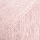 [438-108863] DROPS KID-SILK UNI COLOUR 63 poederroze
