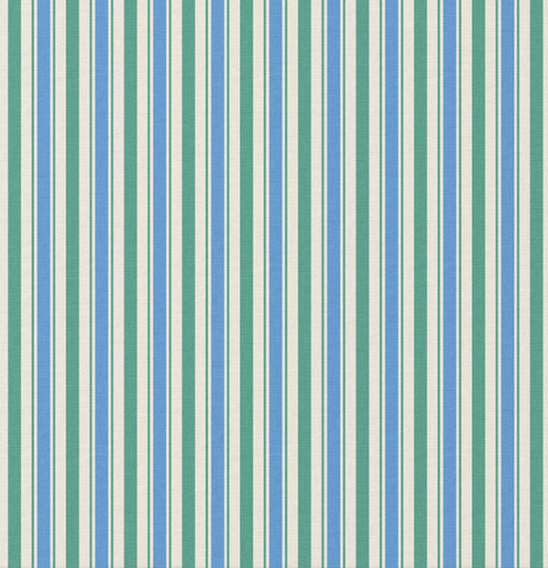 [DO-113817] Katoen Rayures "Lydia" Vert/Bleu