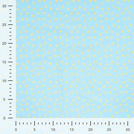[QT-K10365-920] Jersey Print Small Ducks Blue