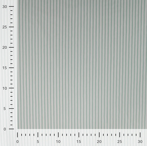[QT-K47089-220] Jersey Katoen Yd Stripe Small White/Mint