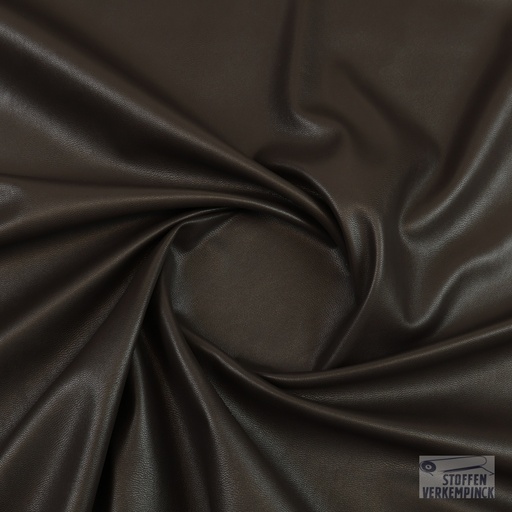 [SPS-F7341] Imitatieleer Stretch Donker Bruin